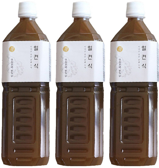 일건식 무가당 생강진액, 1L, 1개입, 3개