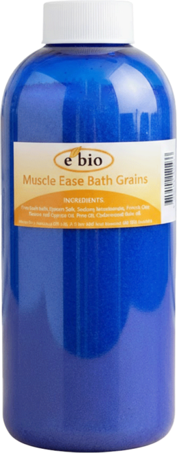 e'bio 放鬆筋肉精油礦物浴鹽, 500g, 1瓶