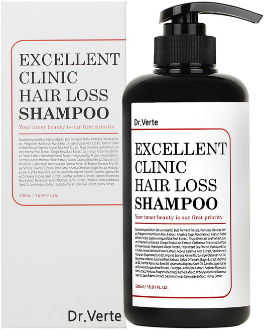 닥터벌트 엑설런트 클리닉 탈모 완화 샴푸, 500ml, 1개