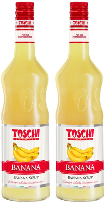 토스키 바나나 시럽, 1L, 2개