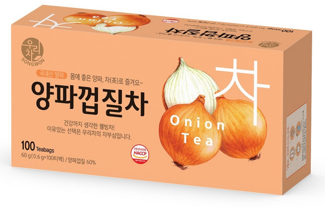 우리차 송원식품 양파껍질차, 600mg, 100개입, 1개