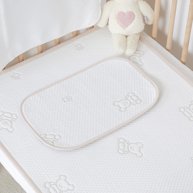 이몽 유아용 논슬립 듀라론 냉감 땀 패드, 곰