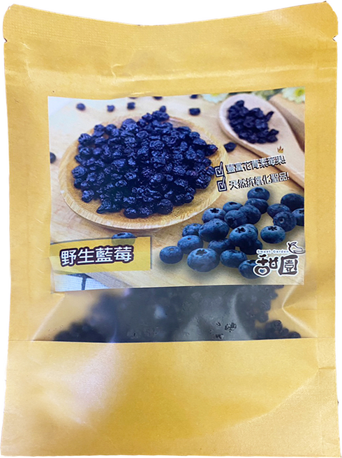 甜園 野生藍莓乾, 60g, 1個