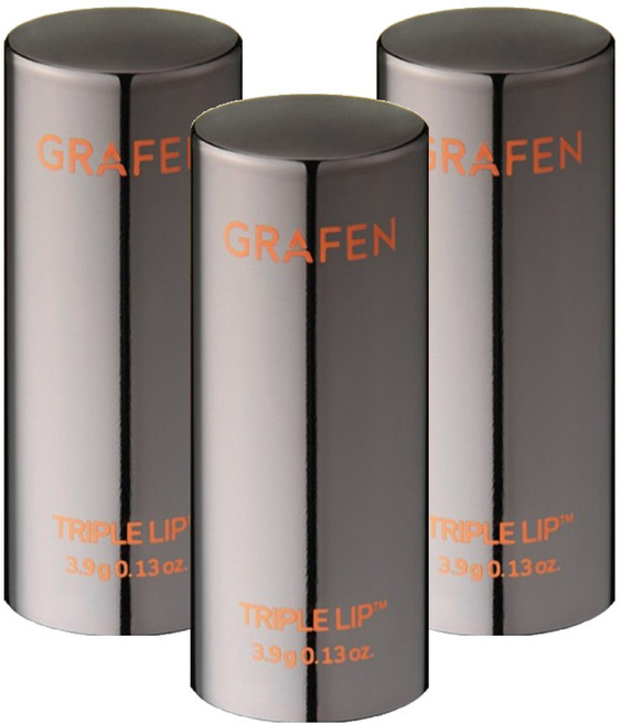 GRAFEN TRIPLE LIP 男性潤唇膏, Lip Sense, 3個
