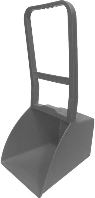 월드크린 컬러 외곽 쓰레받기, 1개, 그레이