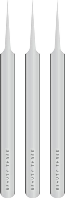 BEAUTY THREE 永和三美人 台灣公司貨 素顏拯救粉刺夾 尖頭, 鐵色, 3件