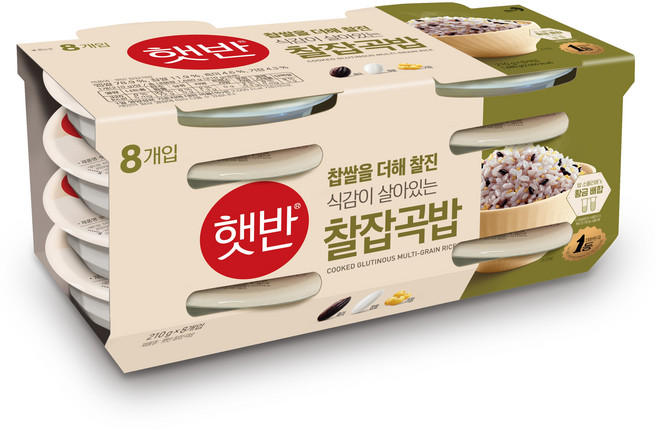 CJ 即食雜糧飯, 210g, 8入