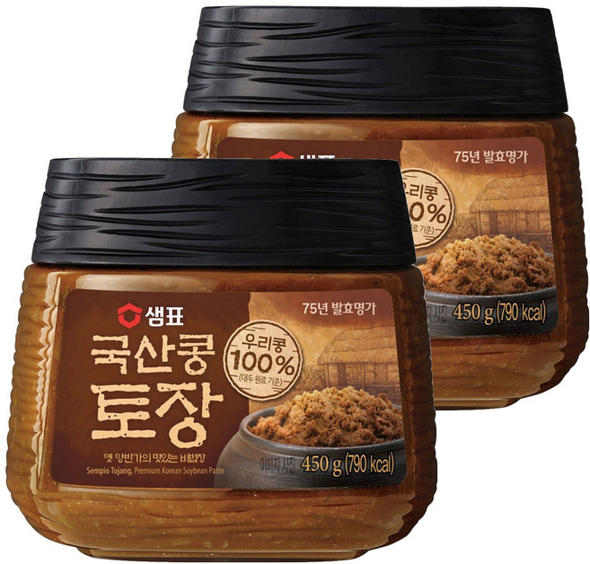 Sempyo國產大豆醬, 450g, 2個