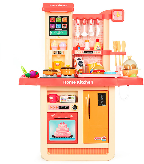 키즈팡팡 스팀 물이 나오는 계란찜기 주방놀이 특대, 혼합색상, 1개