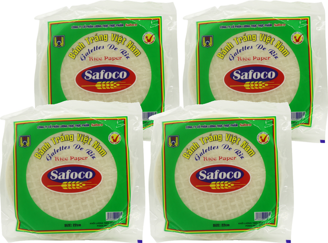 Safoco 越南春捲皮 22cm, 300g, 4包
