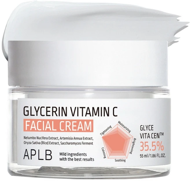 APLB 글리세린 비타민C 페이셜 크림, 55ml, 1개 - 쿠팡