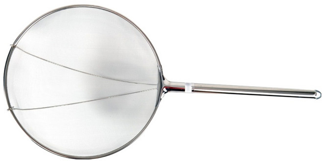 성광 파이프 손잡이 스텐 뜰채 고운망 특, 1개