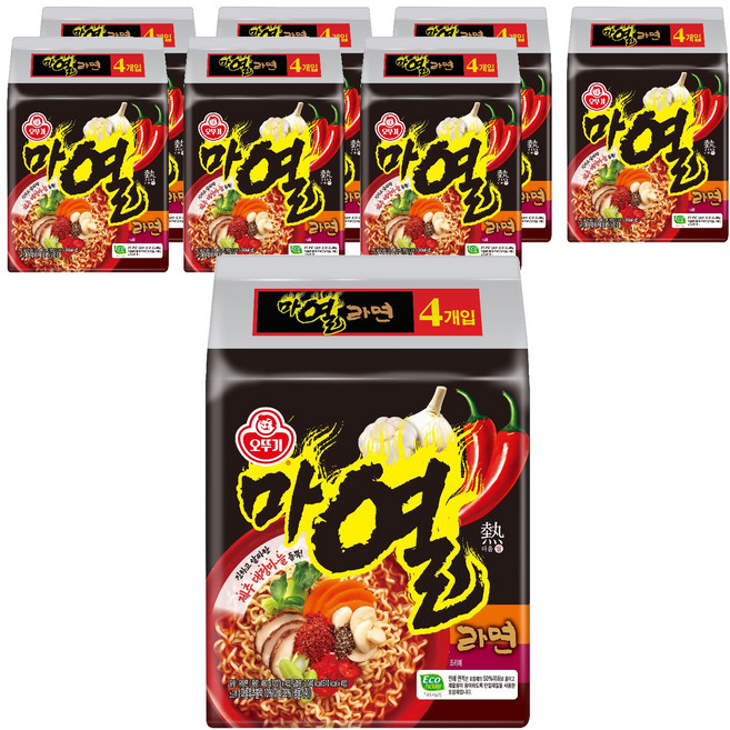 오뚜기 마열라면 120g, 32개