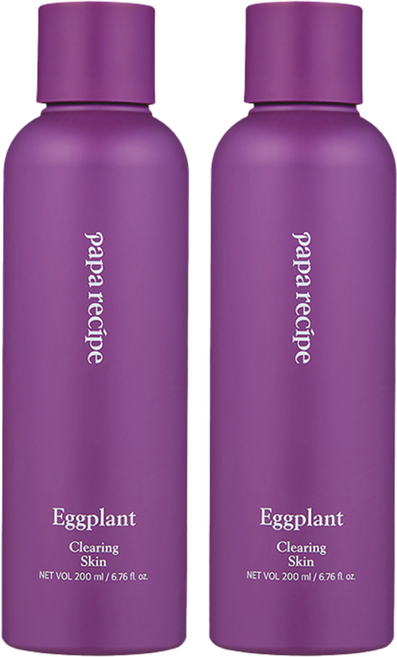 파파레서피 가지 클리어링 스킨, 200ml, 2개