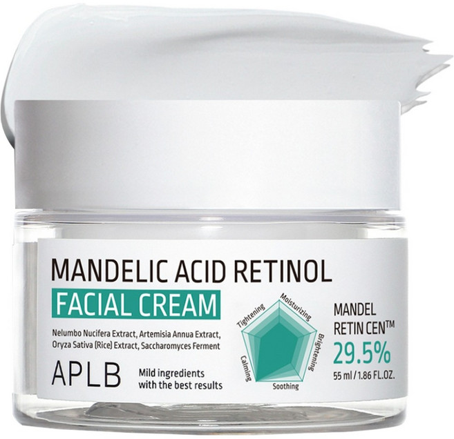 APLB 杏仁酸A醇臉部乳霜, 55ml, 1個