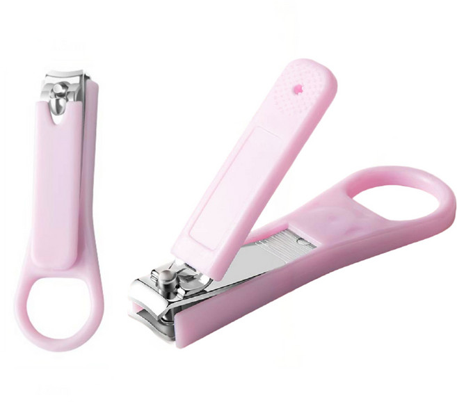 떼루와 유아용 귀여운 마카롱 유아손톱깎이, 랜덤발송, 2개