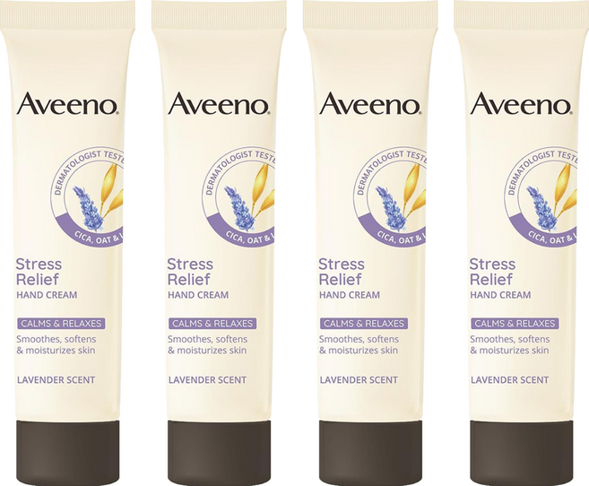 Aveeno 舒緩護手霜 薰衣草暖香, 50g, 4條