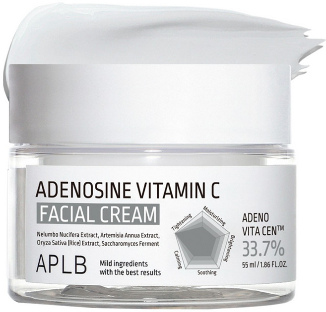 APLB 아데노신 비타민C 페이셜 크림, 55ml, 1개