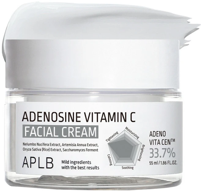 APLB 아데노신 비타민C 페이셜 크림, 55ml, 1개 - 쿠팡