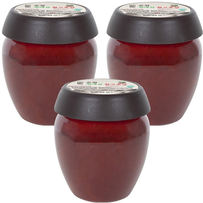 더해담 순창 청매실 찰고추장, 1kg, 3개