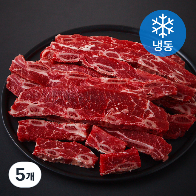 굿미트찹 호주산 우척갈비 LA용 1cm (냉동), 1kg, 5개