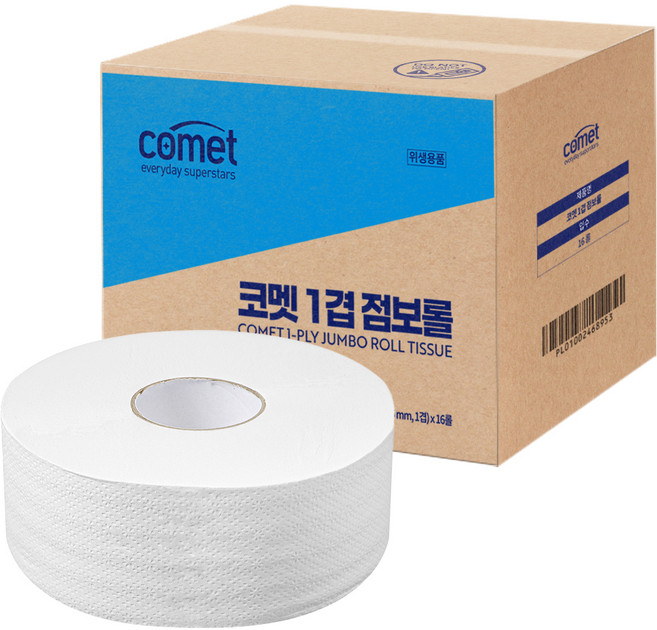 코멧 1겹 점보롤, 1세트, 16롤, 400m