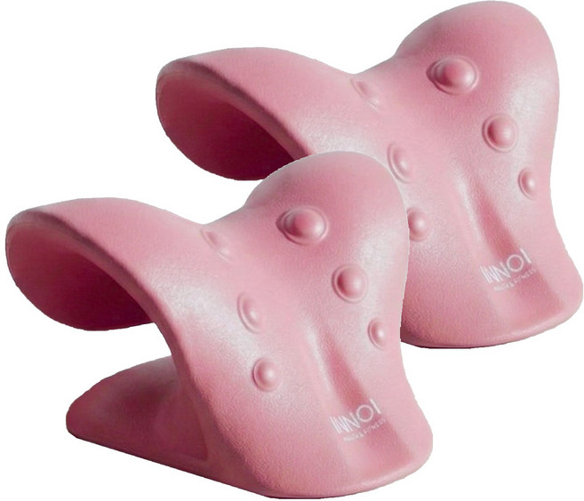 이노이 넥스트레처 목 스트레칭 기구 NS-0, 핑크, 2개