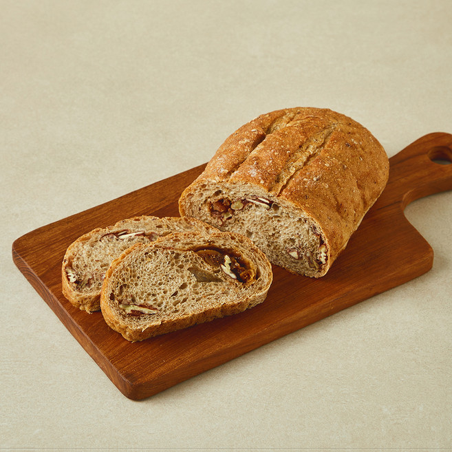 브로드카세 발효종 호밀잡곡 무화과 피칸 깜바뉴, 400g, 1개, 1개입