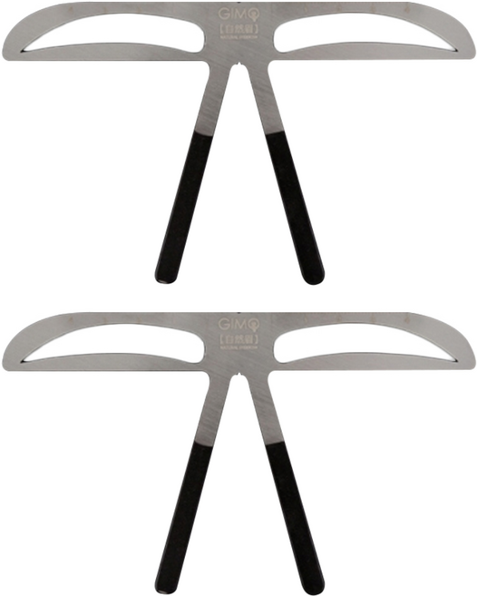 밸런스 룰러 눈썹 디자인 가이드, 자연형, 2개