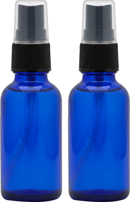 PARIS SPRING 巴黎春天 玻璃加厚噴瓶 藍色 30cc, 2件