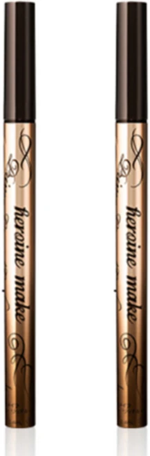 키스미 히로인메이크 프라임 리퀴드 아이라이너 리치 킵 0.4ml, 02 브라운 블랙, 2개 - 쿠팡