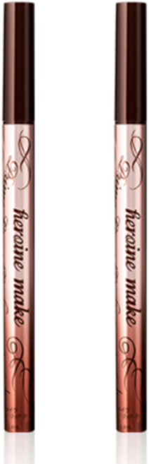 히로인메이크 프라임 리퀴드 아이라이너 리치 킵 0.4ml, 03 브라운, 2개