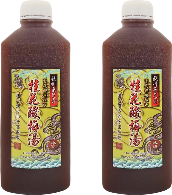 蘇州采芝齋 桂花酸梅湯, 930ml, 2瓶