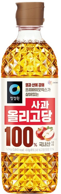 청정원 사과 올리고당, 1.2kg, 1개