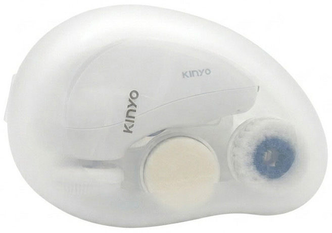 Kinyo 旅用多功能電動洗臉機, AMC-6210, 白色