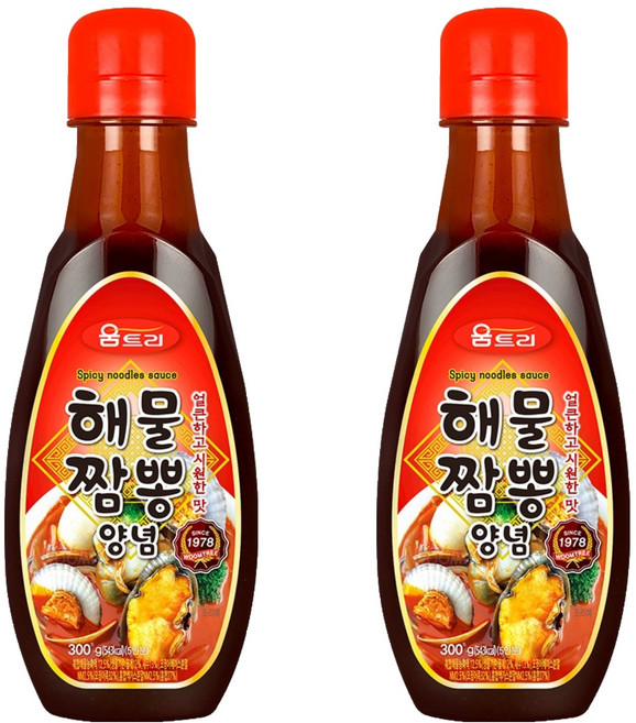 움트리 해물짬뽕양념, 300g, 2개