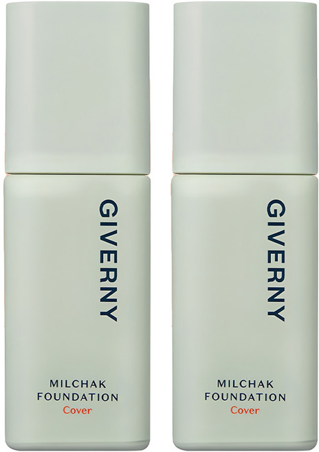 지베르니 밀착 커버 파운데이션 30ml, 2개, 23호 미디움 베이지