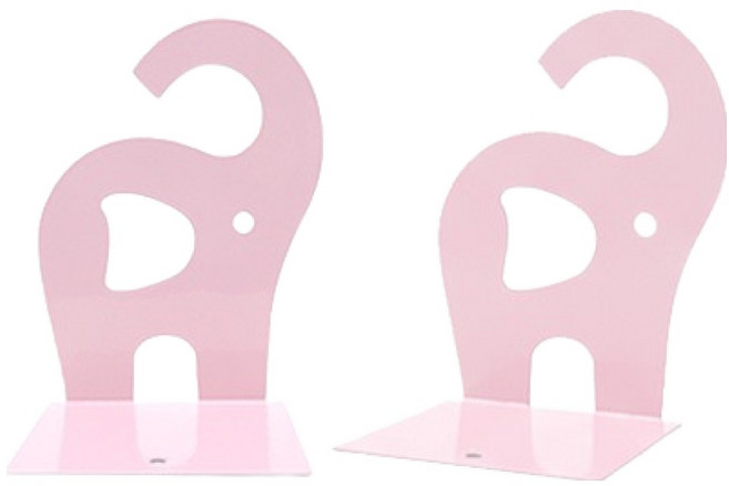 블루마토 디자인 북 엔드2 코끼리 2p 세트, 랜덤 발송