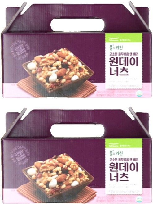 풀스키친 고소한 율무볶음 앤 베리 원데이너츠 300g, 2세트