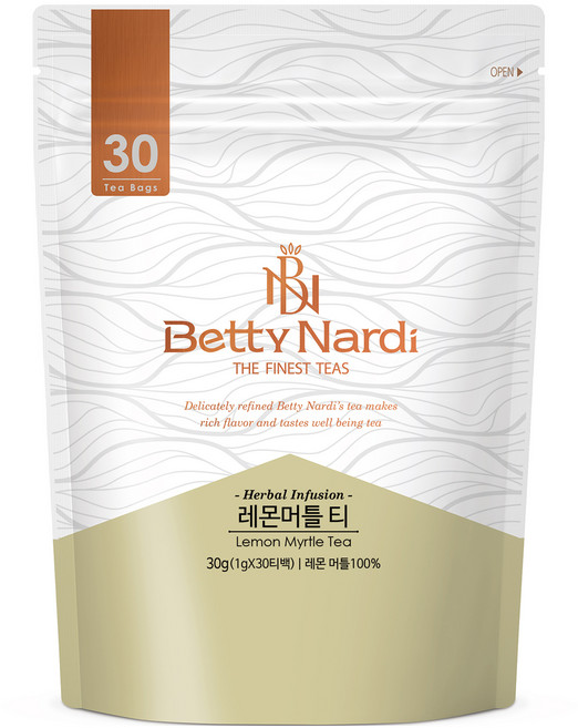 베티나르디 레몬 머틀 티, 30개입, 1개