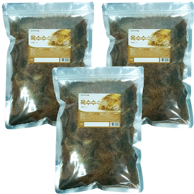 백장생 옥수수수염, 100g, 3개, 1개