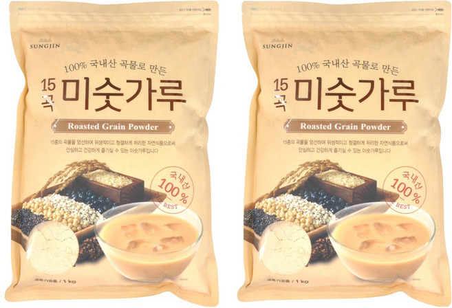 성진 15곡 미숫가루, 1kg, 2개