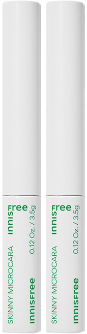 이니스프리 스키니 꼼꼼 마스카라 3.5g, 블랙, 2개