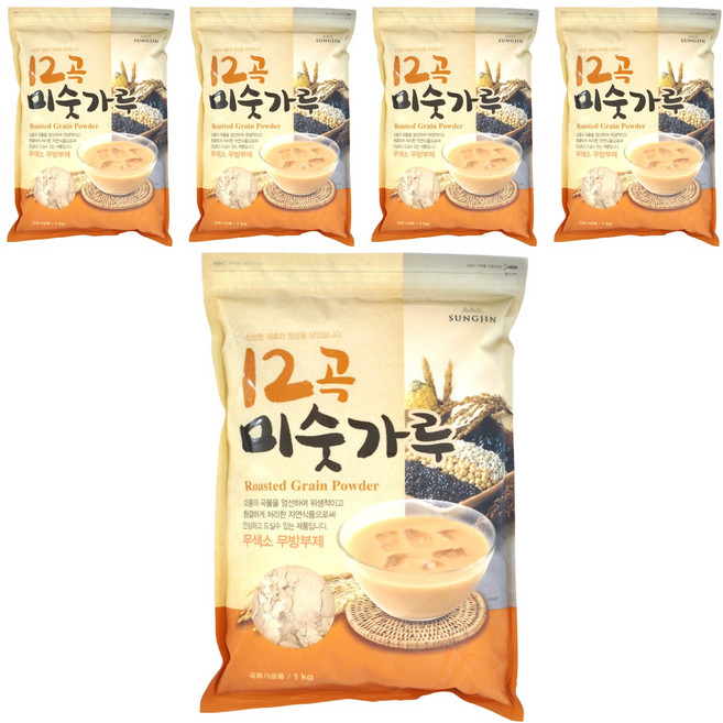 성진 12곡 미숫가루, 5개, 1kg