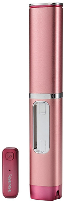 ESENSE 逸盛 S2 顏值家鋁合金藍牙自拍棒 粉色, 18-BBS170PK, 1支