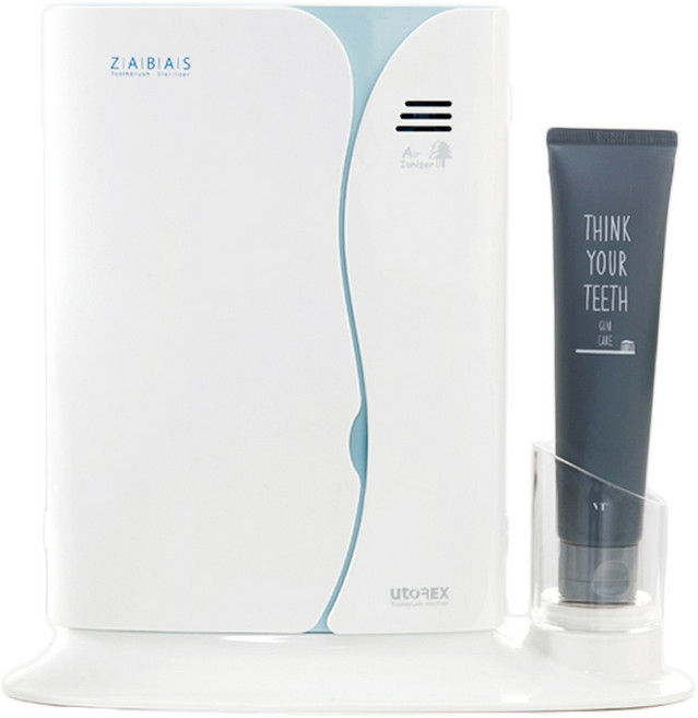 유토렉스 음이온 공기청정 칫솔살균기, UTC-9400, 블루