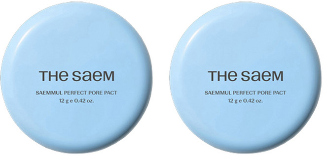 더샘 샘물 퍼펙트 포어 팩트파우더 12g, 2개