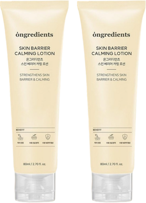 온그리디언츠 스킨 베리어 카밍 로션, 80ml, 2개