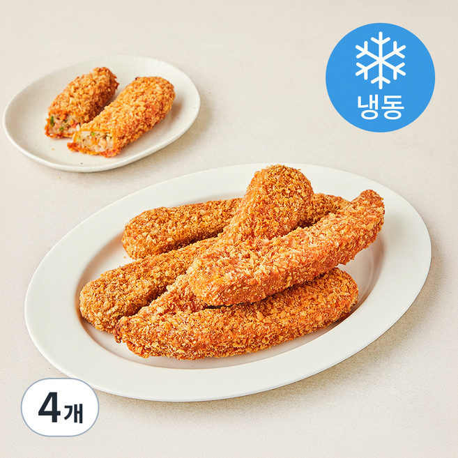 하늘푸드 홍고추 돼지튀김 10개입 (냉동), 1kg, 4개