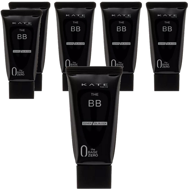 KATE 凱婷 台灣公司貨 零瑕肌密高遮瑕BB霜 控油 SPF21 PA++, EX-2, 30g, 6條